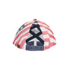 American Flag Criss Cross High Pony C.C Ball Cap BTB8060