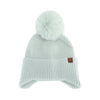 Earflap C.C Faux Fur Pom Beanie HTC0078