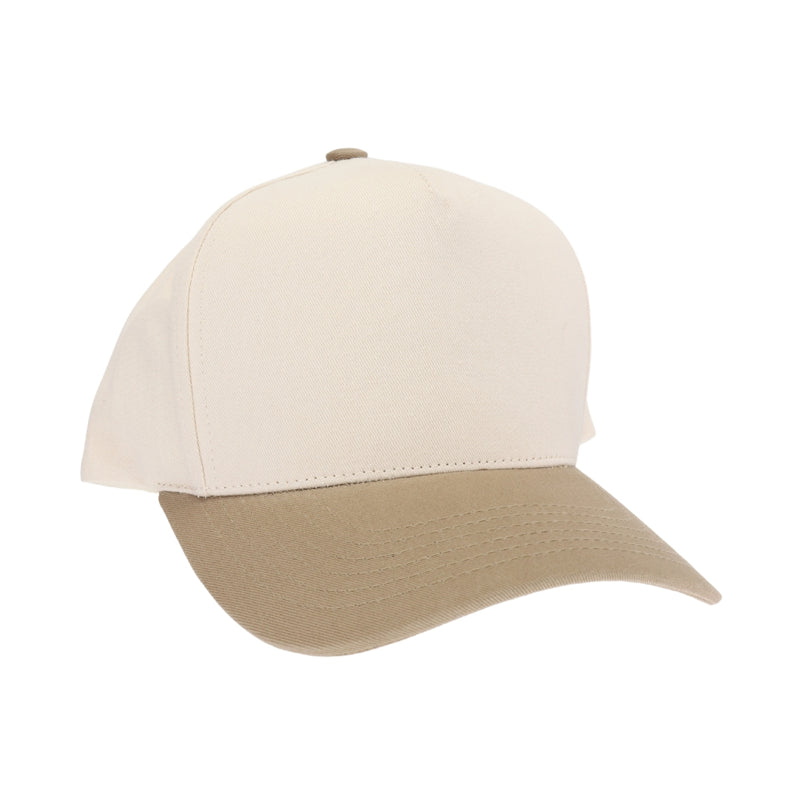 Two Tone Canvas C.C Trucker Hat TCM0002