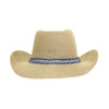 Havasu C.C Denim Fringe Cowboy Hat CBC0035