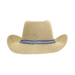 Havasu C.C Denim Fringe Cowboy Hat CBC0035