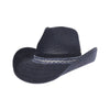 Havasu C.C Denim Fringe Cowboy Hat CBC0035