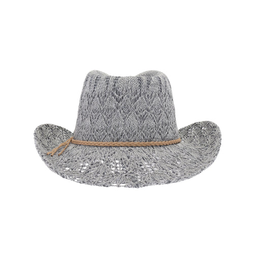 Tahoe C.C Horseshoe Lace Knit Cowboy Hat CBC0136