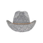 Tahoe C.C Horseshoe Lace Knit Cowboy Hat CBC0136