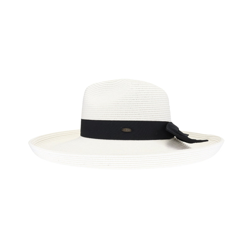 Rolled Edge Wide Brim C.C Sun Hat STC0015