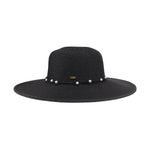 Pearl Banded Wide Brim C.C Sunhat STH0036