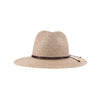 Two-tone Leather Cord C.C Panama Hat PNH0044