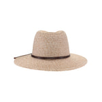 Two-tone Leather Cord C.C Panama Hat PNH0044