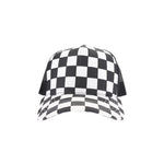 Black/White Checked C.C Trucker Cap TCM0007