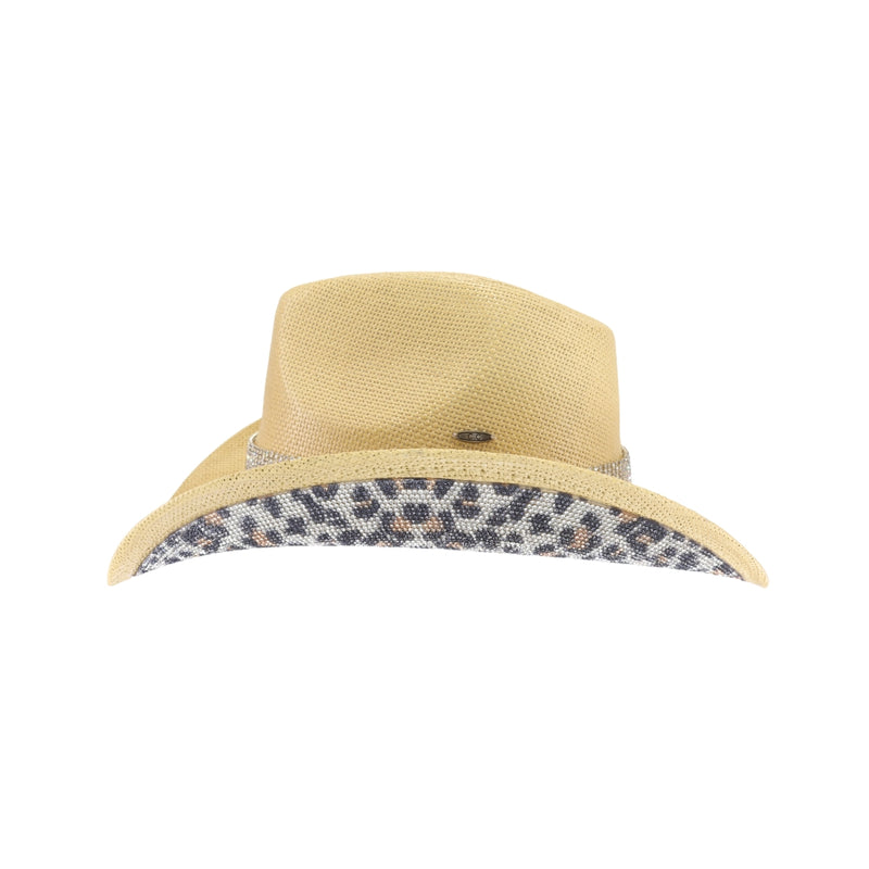 Leopard Sequined C.C Cowboy Hat CBC0033