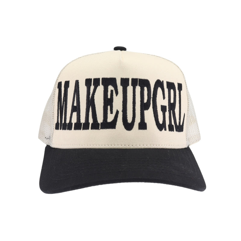 MAKEUPGRL C.C Embroidered Trucker Hat TCM0006