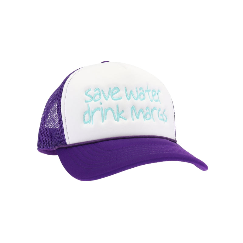 Save Water Drink Margs C.C Embroidered Foam Trucker Hat TCM0001