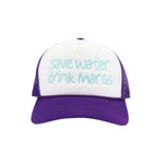 Save Water Drink Margs C.C Embroidered Foam Trucker Hat TCM0001