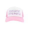 Save Water Drink Margs C.C Embroidered Foam Trucker Hat TCM0001