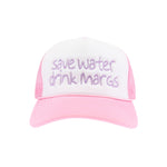 Save Water Drink Margs C.C Embroidered Foam Trucker Hat TCM0001