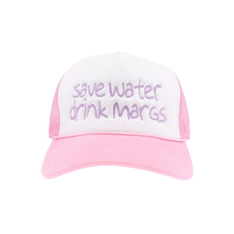 Save Water Drink Margs C.C Embroidered Foam Trucker Hat TCM0001