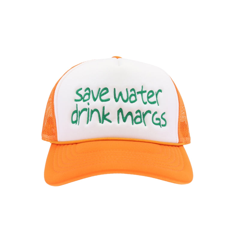 Save Water Drink Margs C.C Embroidered Foam Trucker Hat TCM0001