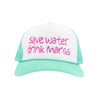 Save Water Drink Margs C.C Embroidered Foam Trucker Hat TCM0001