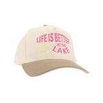 Life is Better at the Lake C.C Embroidered Trucker Hat TCM0002