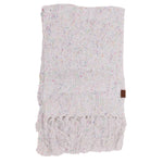Confetti Boucle Scarf with Fringe SF7382