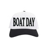 BOAT DAY C.C Embroidered Trucker Hat TCM0005