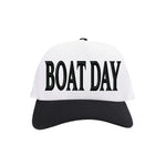 BOAT DAY C.C Embroidered Trucker Hat TCM0005
