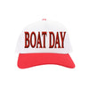 BOAT DAY C.C Embroidered Trucker Hat TCM0005