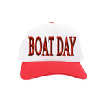 BOAT DAY C.C Embroidered Trucker Hat TCM0005