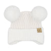 BABY Fur Earflap Double Pom C.C Beanie BBHTE0108