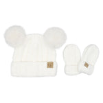 BABY Cozy Yarn C.C Hat/Mitten Set BBSEE0111