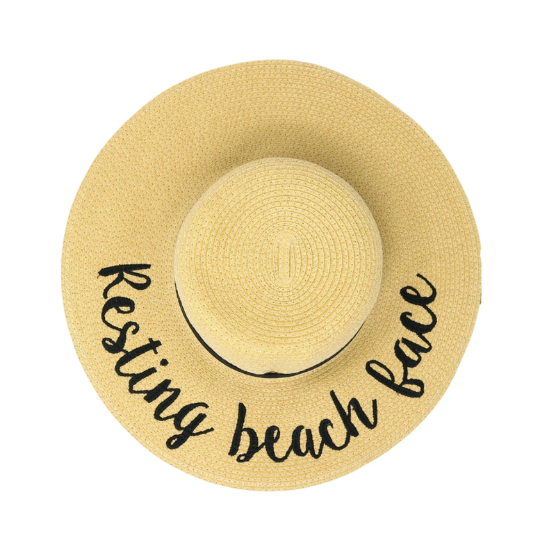 Resting Beach Face Sun Hat ST2017