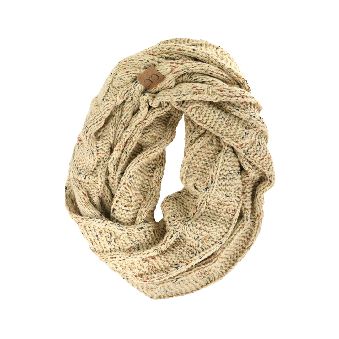 Flecked CC Infinity Scarf SF33 – ccbeanie.com