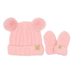 BABY Cozy Yarn C.C Hat/Mitten Set BBSEE0111