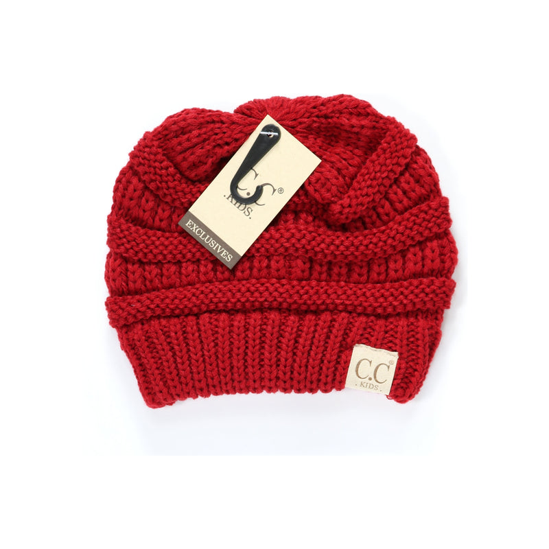 Kids Solid CC Beanie YJ847KIDS