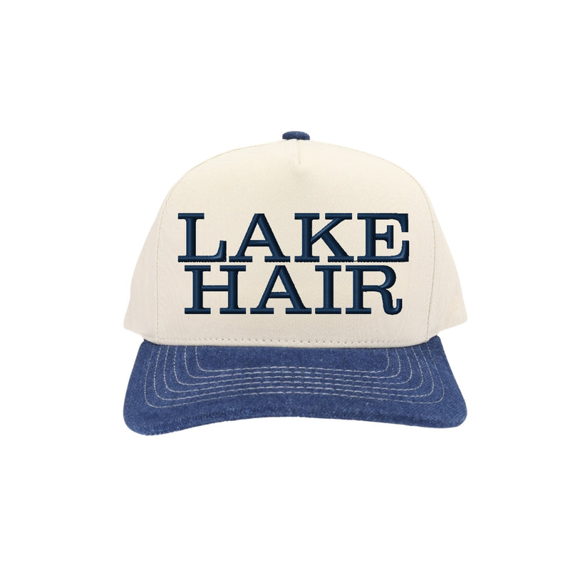 Lake Hair C.C Embroidered Trucker Hat TCM0002