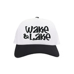 Wake and Lake C.C Embroidered Trucker Hat TCM0005