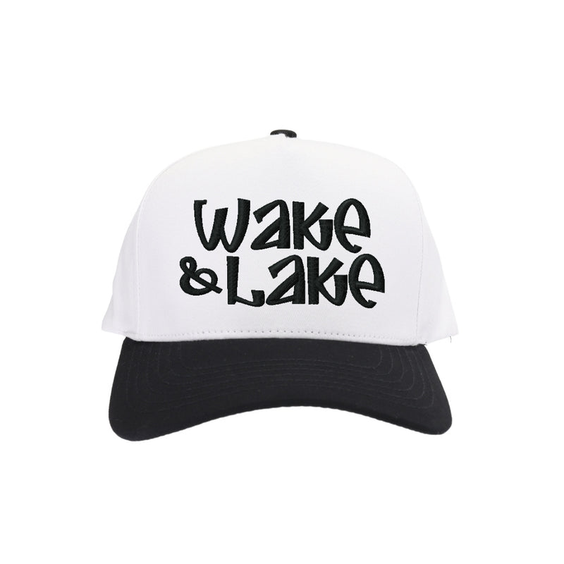 Wake and Lake C.C Embroidered Trucker Hat TCM0005