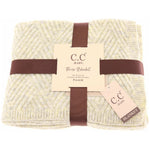 BABY Heathered Knit C.C Baby Blanket BBL2060