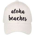Aloha Beaches Embroidered CC Ball Cap BA2017AB