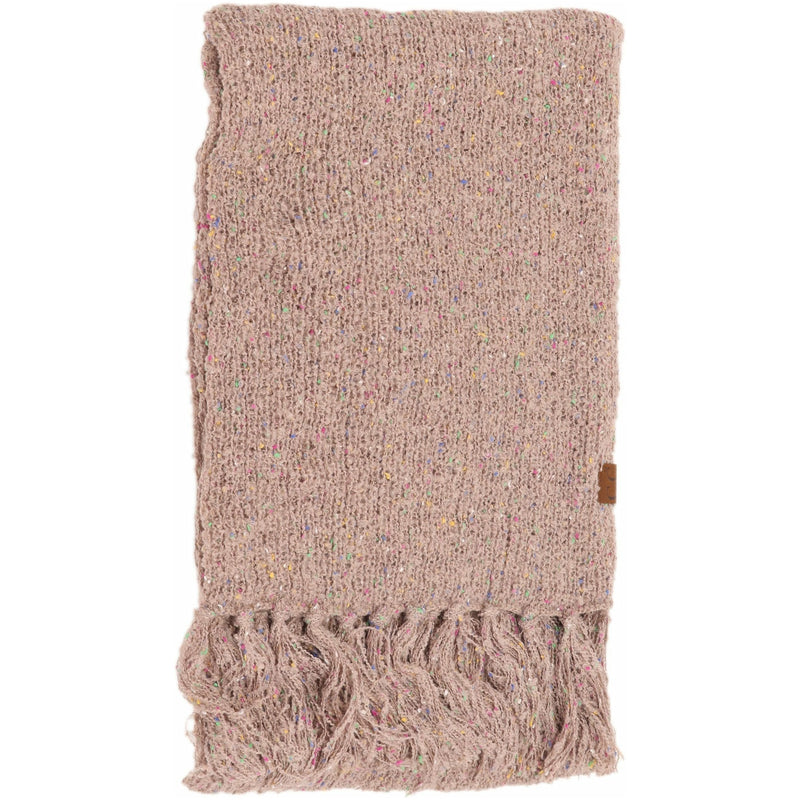 Confetti Boucle Scarf with Fringe SF7382