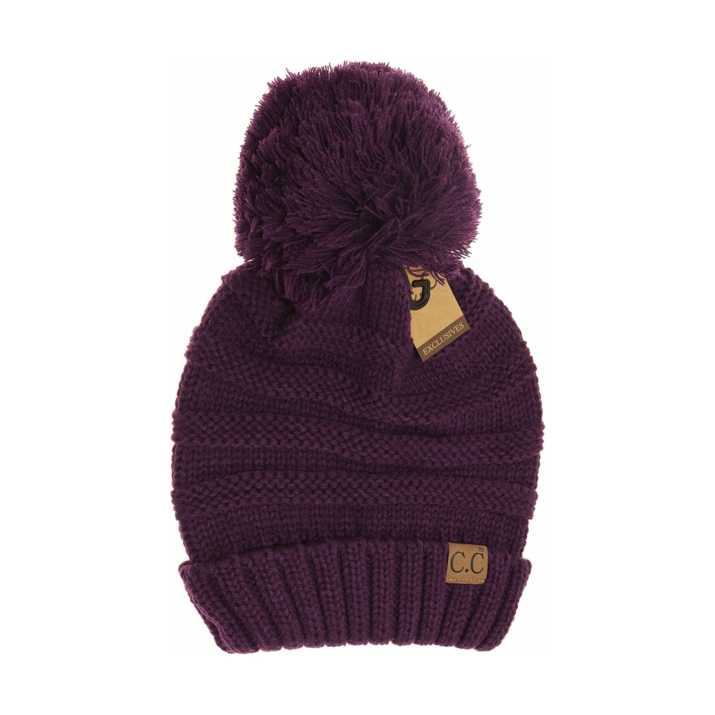 Custom Knit Pom-pom LV Hat – chill Universe