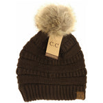 Fur Pom CC Beanie HAT43