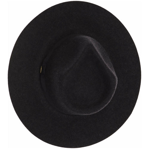 Ribbon Band Trim Wool Felt Panama Hat W1034