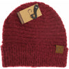 Solid Boucle Knit Cuff CC Beanie HAT7006