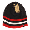 Unisex Solid Striped Reversible CC Beanie HTM6