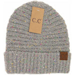 Confetti Boucle Knit Cuff Beanie HAT7382