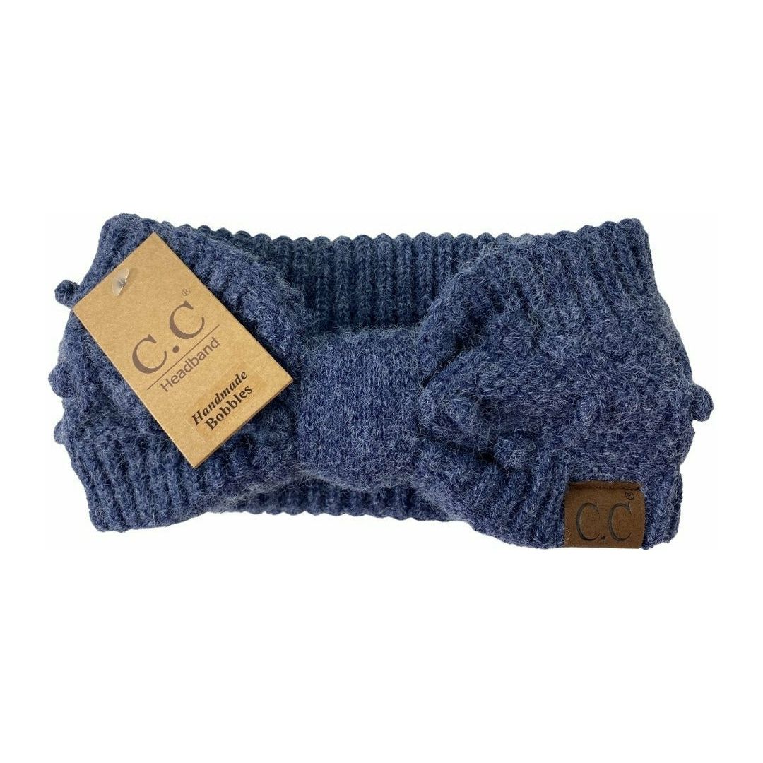 Bobble Knit C.C Head Wrap HW3836 – ccbeanie.com