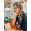 Leopard Boucle Knit Head Wrap HW7001