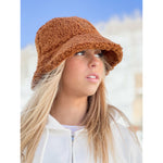 Sherpa Bucket Hat with Rubber Patch KP008
