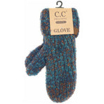 Soft Boucle Knit CC Cuff Mitten MT2035